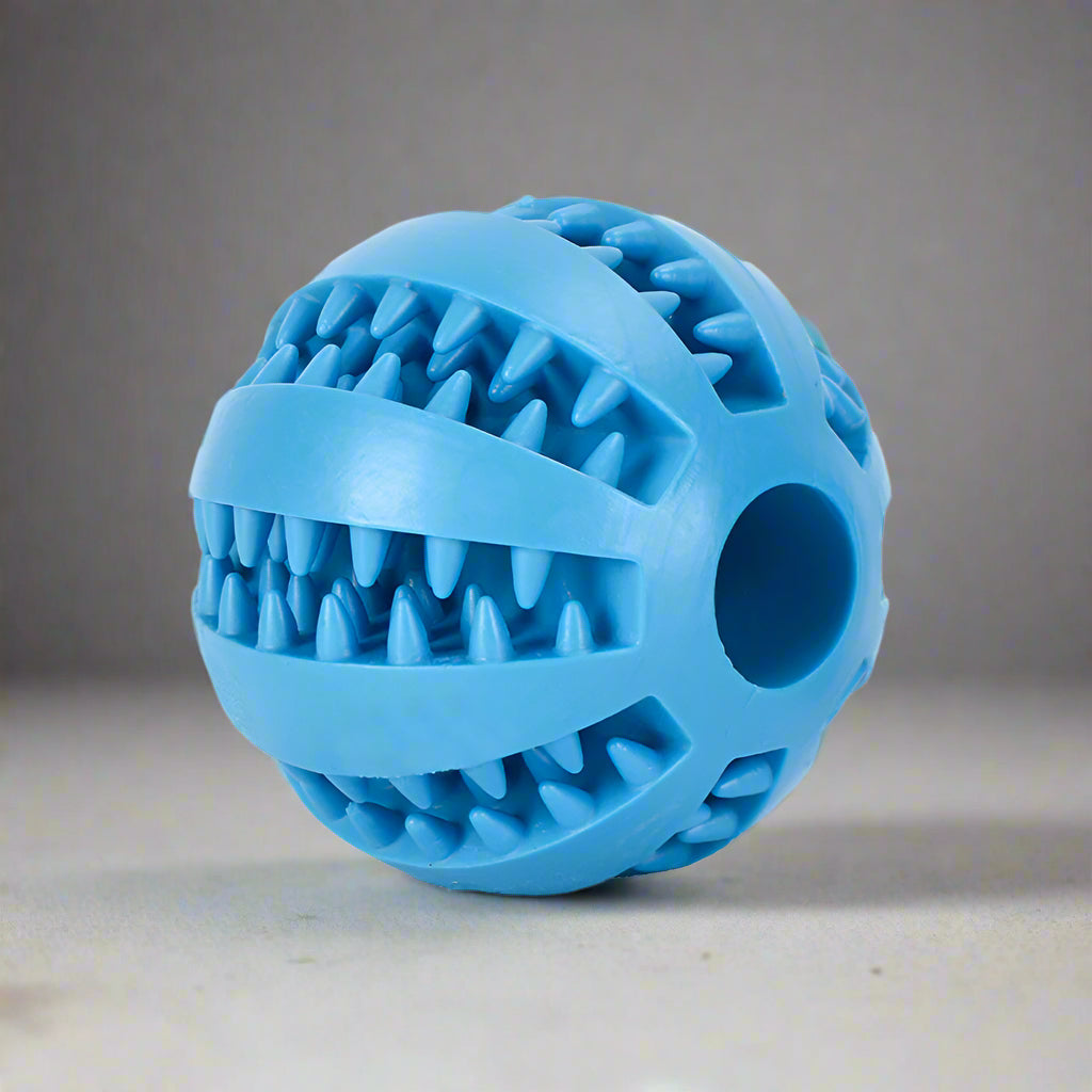 Durable Dog Ball Chew Toy for Dental Health and Treat Fun - 5CM