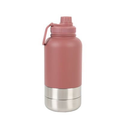 32oz Travel Bottle with Snack Compartment for Dogs
