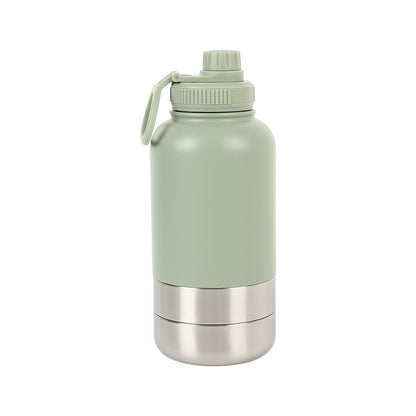 32oz Travel Bottle with Snack Compartment for Dogs