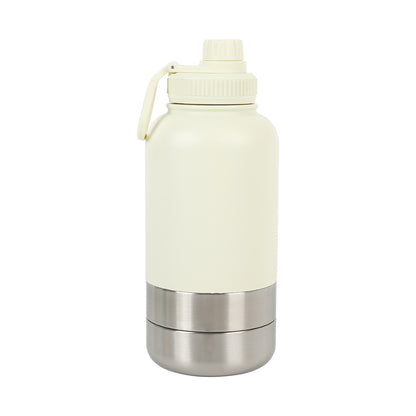 32oz Travel Bottle with Snack Compartment for Dogs