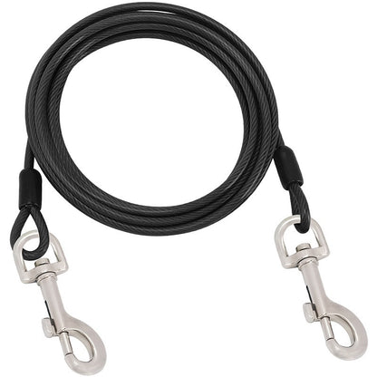 Heavy-Duty Dog Tie-Out Cable – Anti-Bite,  Outdoor Leash 1.5M - 10M