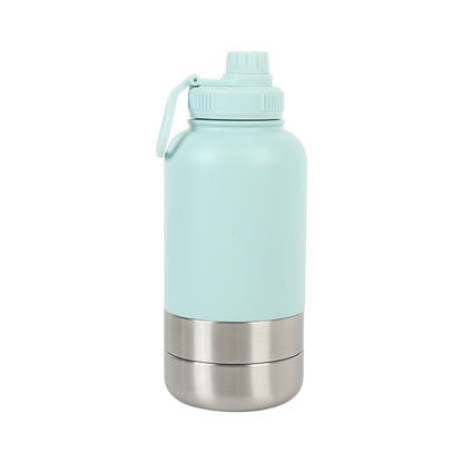 32oz Travel Bottle with Snack Compartment for Dogs
