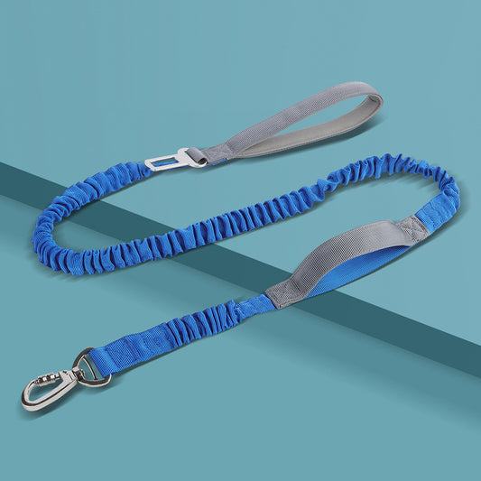 Two-Tone Multi-Functional Anti-Collision Dog Leash  Style Meets Strength