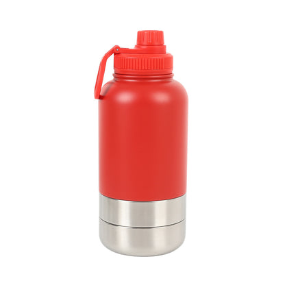 32oz Travel Bottle with Snack Compartment for Dogs